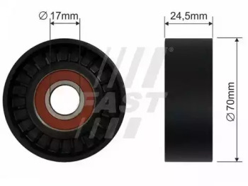 Ролик FAST FT44570