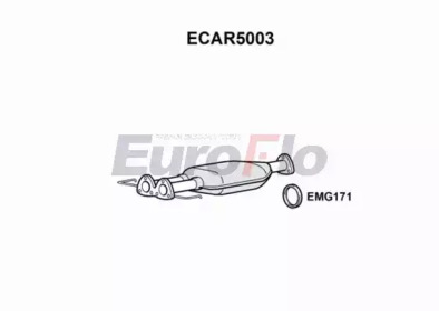 Катализатор EuroFlo ECAR5003