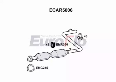 Катализатор EuroFlo ECAR5006