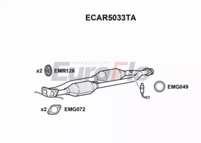 Катализатор EuroFlo ECAR5033TA