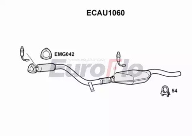 Катализатор EuroFlo ECAU1060