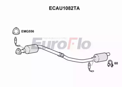 Катализатор EuroFlo ECAU1082TA