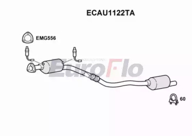 Катализатор EuroFlo ECAU1122TA