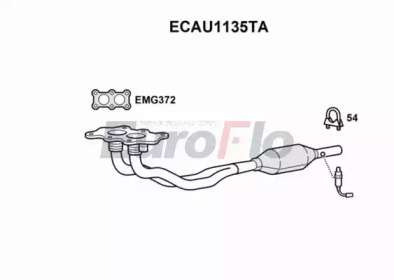 Катализатор EuroFlo ECAU1135TA