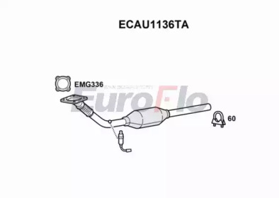 Катализатор EuroFlo ECAU1136TA