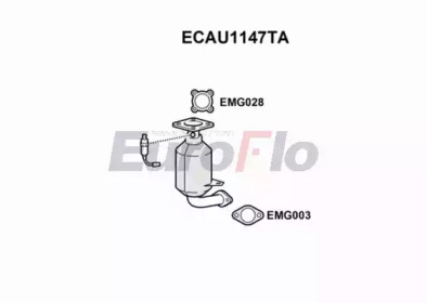 Катализатор EuroFlo ECAU1147TA