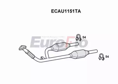 Катализатор EuroFlo ECAU1151TA