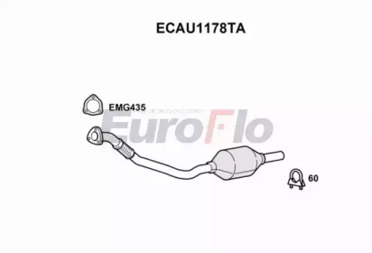 Катализатор EuroFlo ECAU1178TA