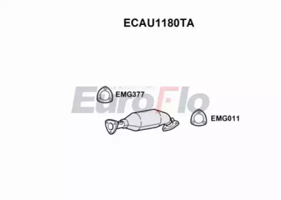 Катализатор EuroFlo ECAU1180TA