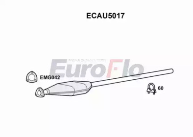 Катализатор EuroFlo ECAU5017