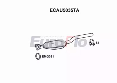 Катализатор EuroFlo ECAU5035TA