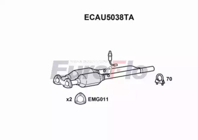 Катализатор EuroFlo ECAU5038TA