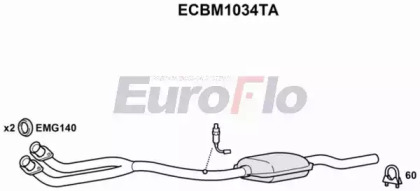 Катализатор EuroFlo ECBM1034TA