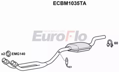 Катализатор EuroFlo ECBM1035TA