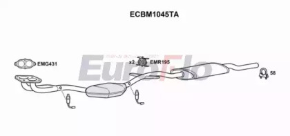 Катализатор EuroFlo ECBM1045TA