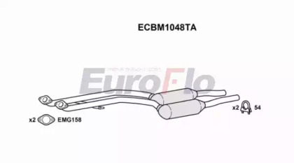 Катализатор EuroFlo ECBM1048TA