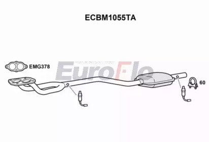 Катализатор EuroFlo ECBM1055TA