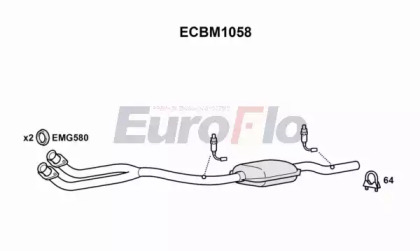 Катализатор EuroFlo ECBM1058