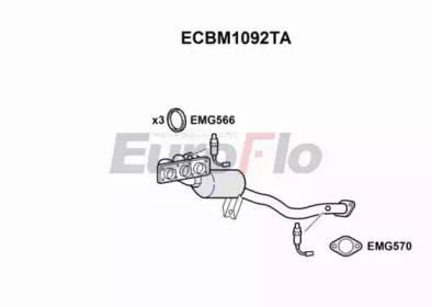 Катализатор EuroFlo ECBM1092TA