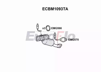 Катализатор EuroFlo ECBM1093TA