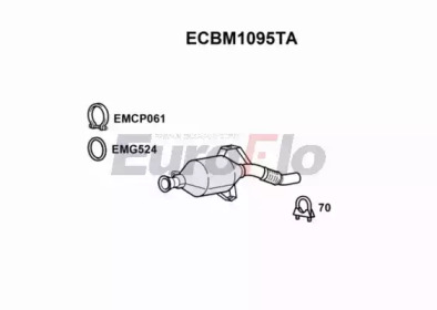 Катализатор EuroFlo ECBM1095TA