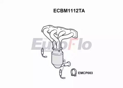 Катализатор EuroFlo ECBM1112TA