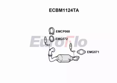 Катализатор EuroFlo ECBM1124TA