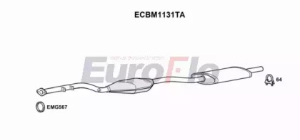 Катализатор EuroFlo ECBM1131TA