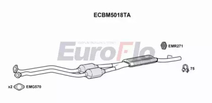 Катализатор EuroFlo ECBM5018TA