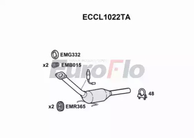 Катализатор EuroFlo ECCL1022TA