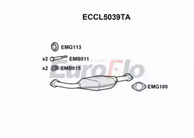 Катализатор EuroFlo ECCL5039TA