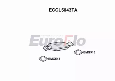 Катализатор EuroFlo ECCL5043TA