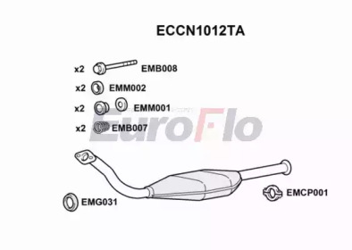 Катализатор EuroFlo ECCN1012TA