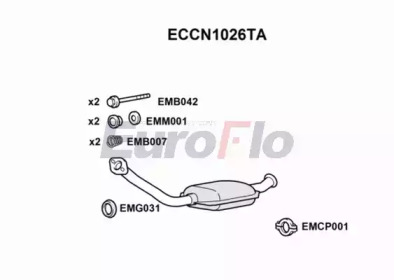 Катализатор EuroFlo ECCN1026TA