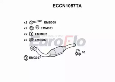 Катализатор EuroFlo ECCN1057TA