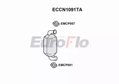 Катализатор EuroFlo ECCN1091TA