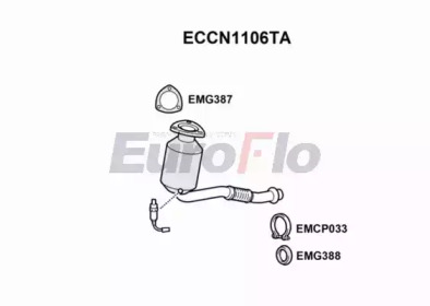 Катализатор EuroFlo ECCN1106TA