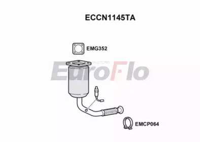 Катализатор EuroFlo ECCN1145TA