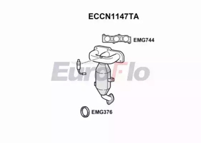 Катализатор EuroFlo ECCN1147TA