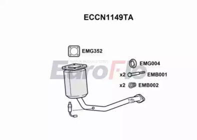 Катализатор EuroFlo ECCN1149TA