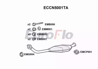 Катализатор EuroFlo ECCN5001TA