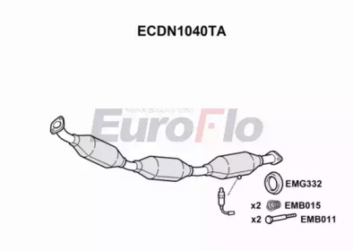 Катализатор EuroFlo ECDN1040TA