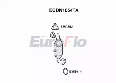 Катализатор EuroFlo ECDN1054TA