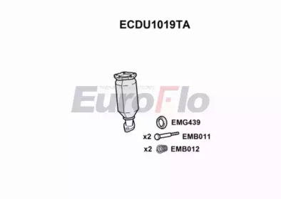 Катализатор EuroFlo ECDU1019TA