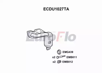 Катализатор EuroFlo ECDU1027TA