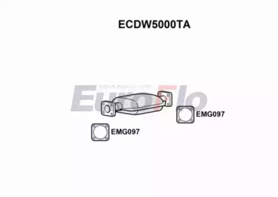 Катализатор EuroFlo ECDW5000TA