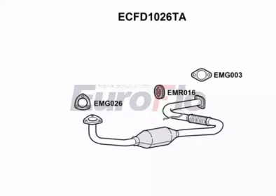 Катализатор EuroFlo ECFD1026TA