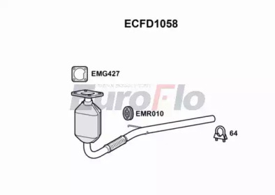 Катализатор EuroFlo ECFD1058