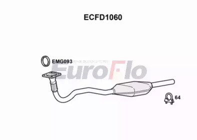 Катализатор EuroFlo ECFD1060