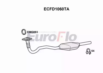 Катализатор EuroFlo ECFD1060TA